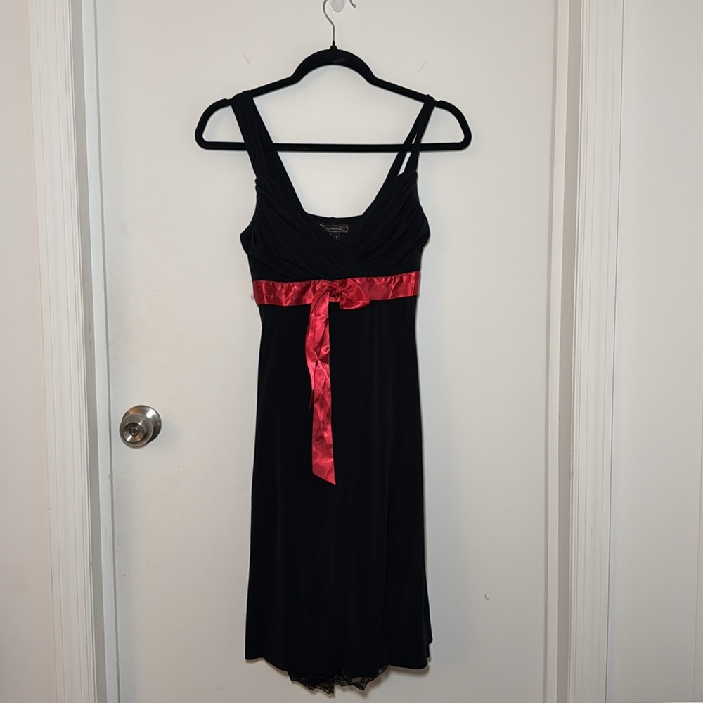 My Michelle Y2K a-line dress with red ribbon size S - Picture 2 of 12